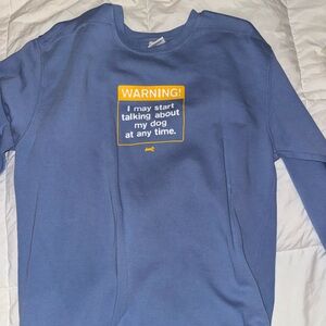 Comfort Colors Blue Graphic Sweatshirt